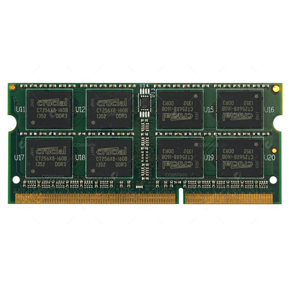 CT51264BF160B-C16FER2 CRUCIAL MEMORY 4GB PC3-12800 1600 MHZ SODIMM 1.35V 204 DDR3 CT51264BF160B.C16FER2, 221638